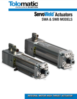 SWA &amp; SWB MODELS: SERVOWELD ACTUATORS